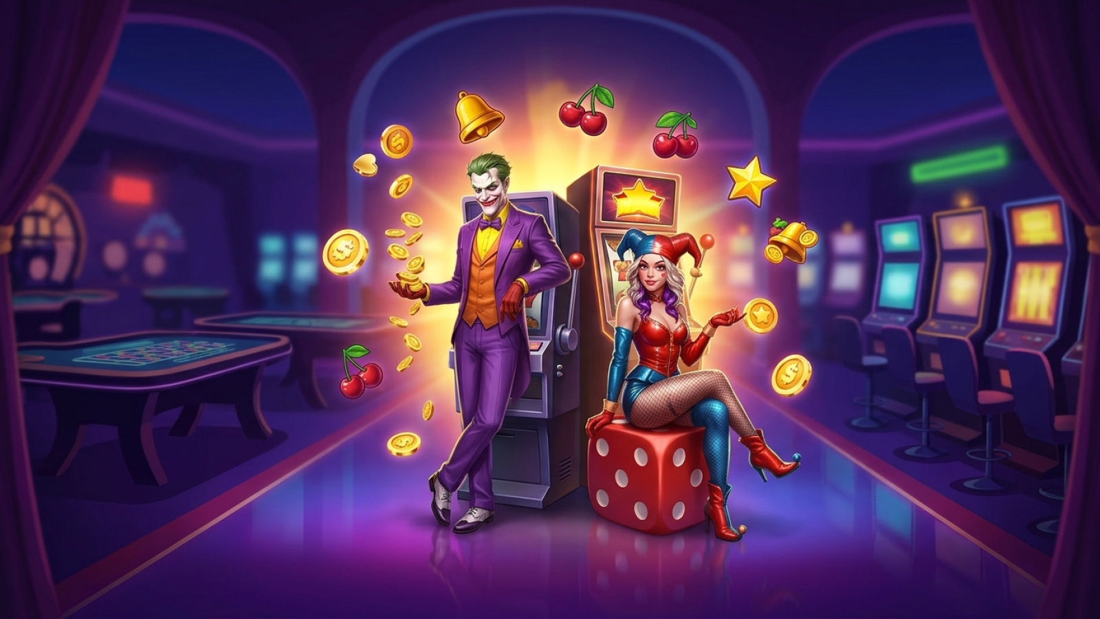 Slotoro Casino: Illustrative Szene; Bewertung: 9.8/10; Lizenz: Curaçao Gaming Authority (Curaçao)